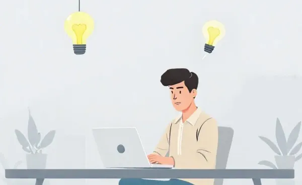 Person comparing insurance options on a computer