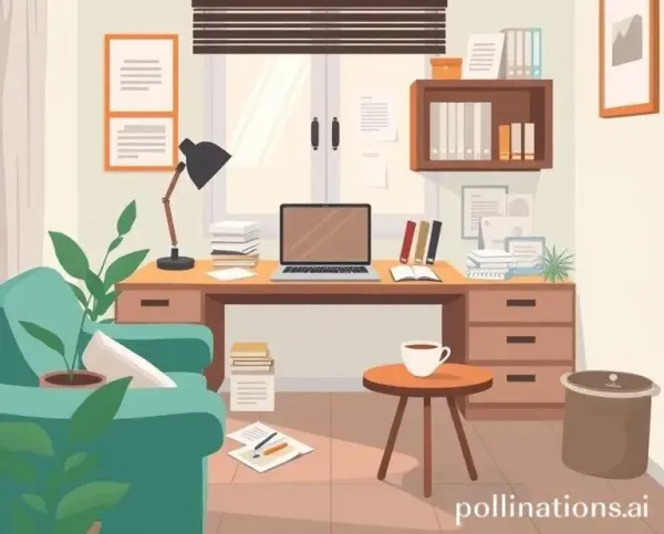 A cozy desk setup for financial planning