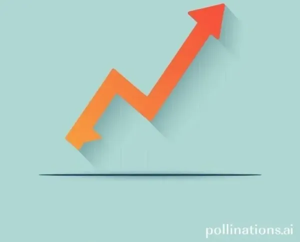Abstract depiction of inflation trends with arrows going up and down