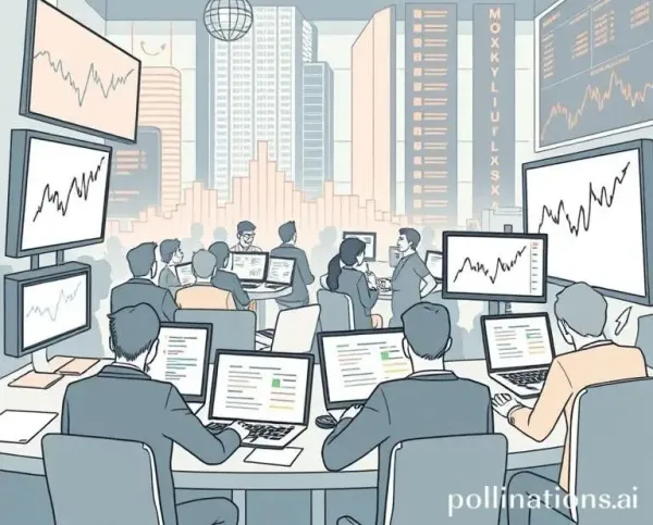 Illustration of people analyzing IPO trends