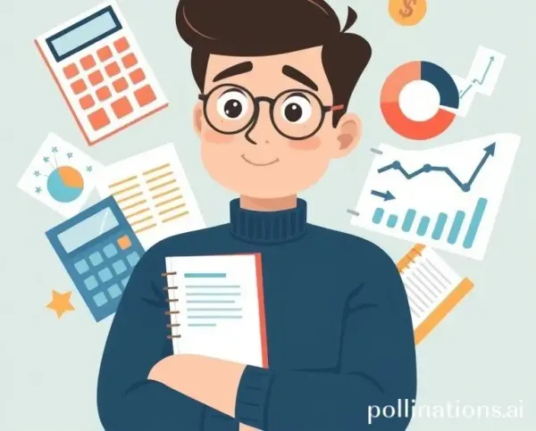 An inquisitive individual navigating personal finance tools
